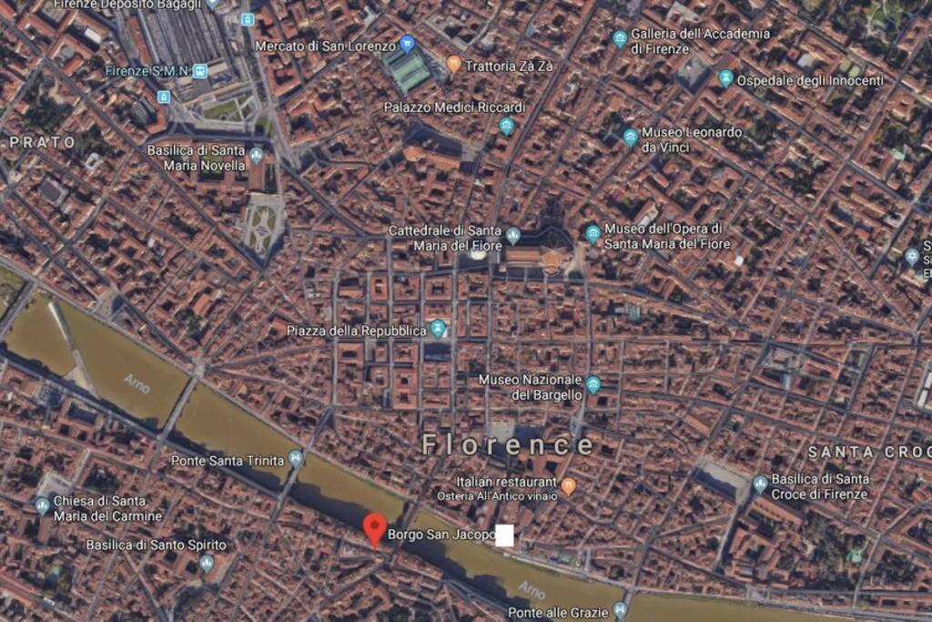 Ponte Vecchio-Newly Restyled Flat Lejlighed Firenze Eksteriør billede